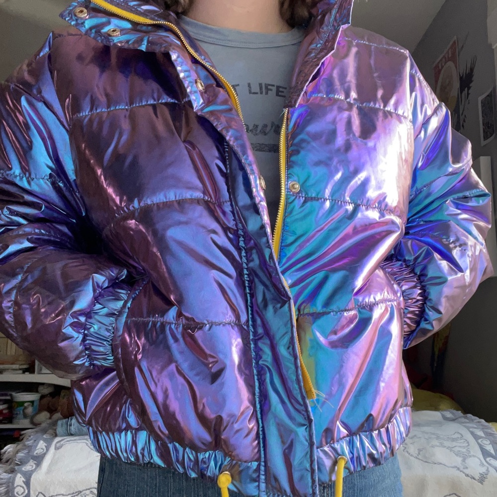 Shiny Puffer Jacket